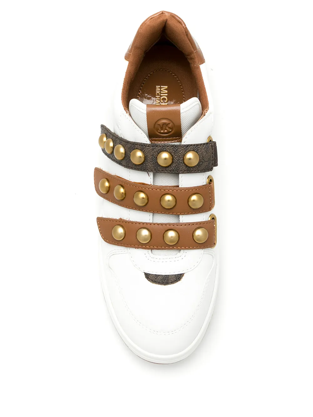 Michael kors gertie discount studded leather sneaker