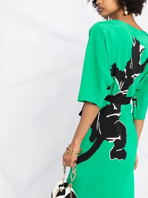 DVF Diane von Furstenberg panther-print 