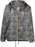 10 CORSO COMO hooded graphic-print jacket - Grey