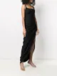Jacquemus ruched evening gown