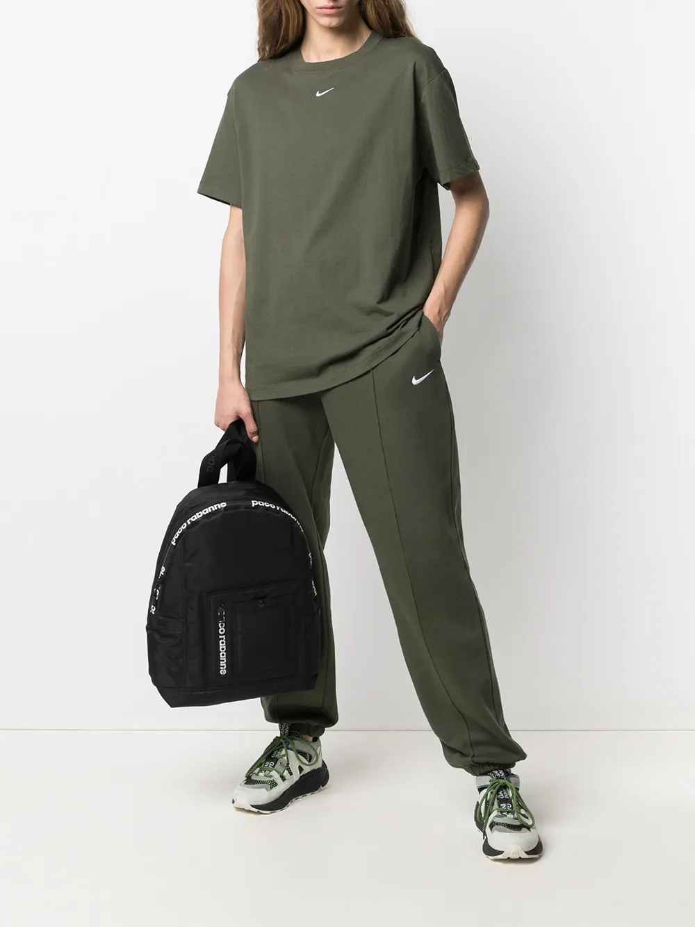 фото Nike спортивные брюки с вышитым логотипом