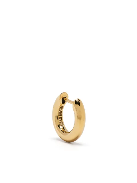 All Blues 14kt gold-plated hoop earring
