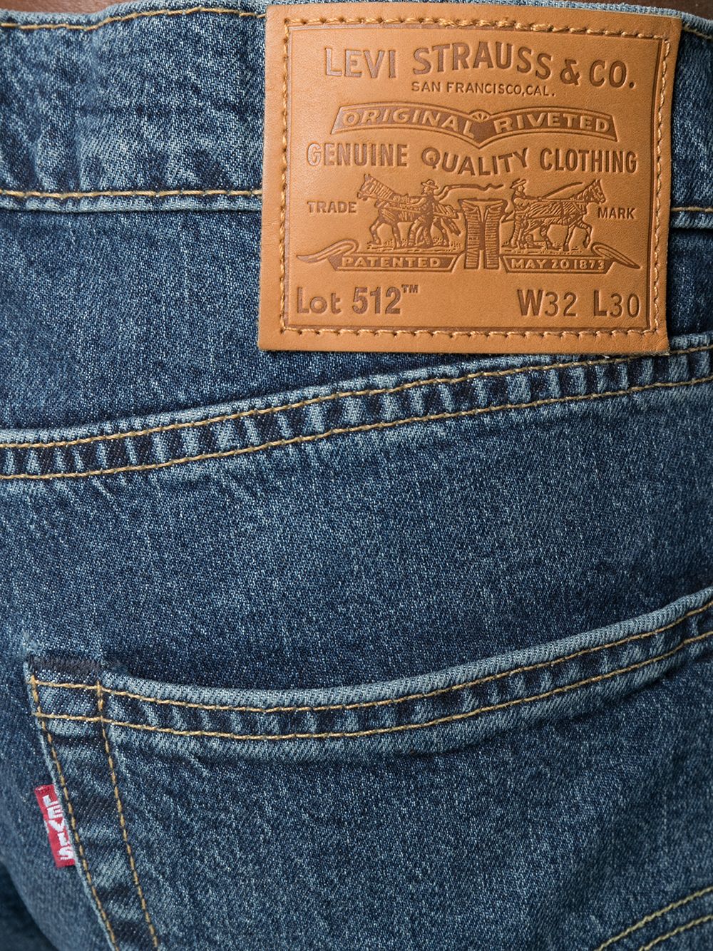 фото Levi's узкие джинсы 512™ средней посадки