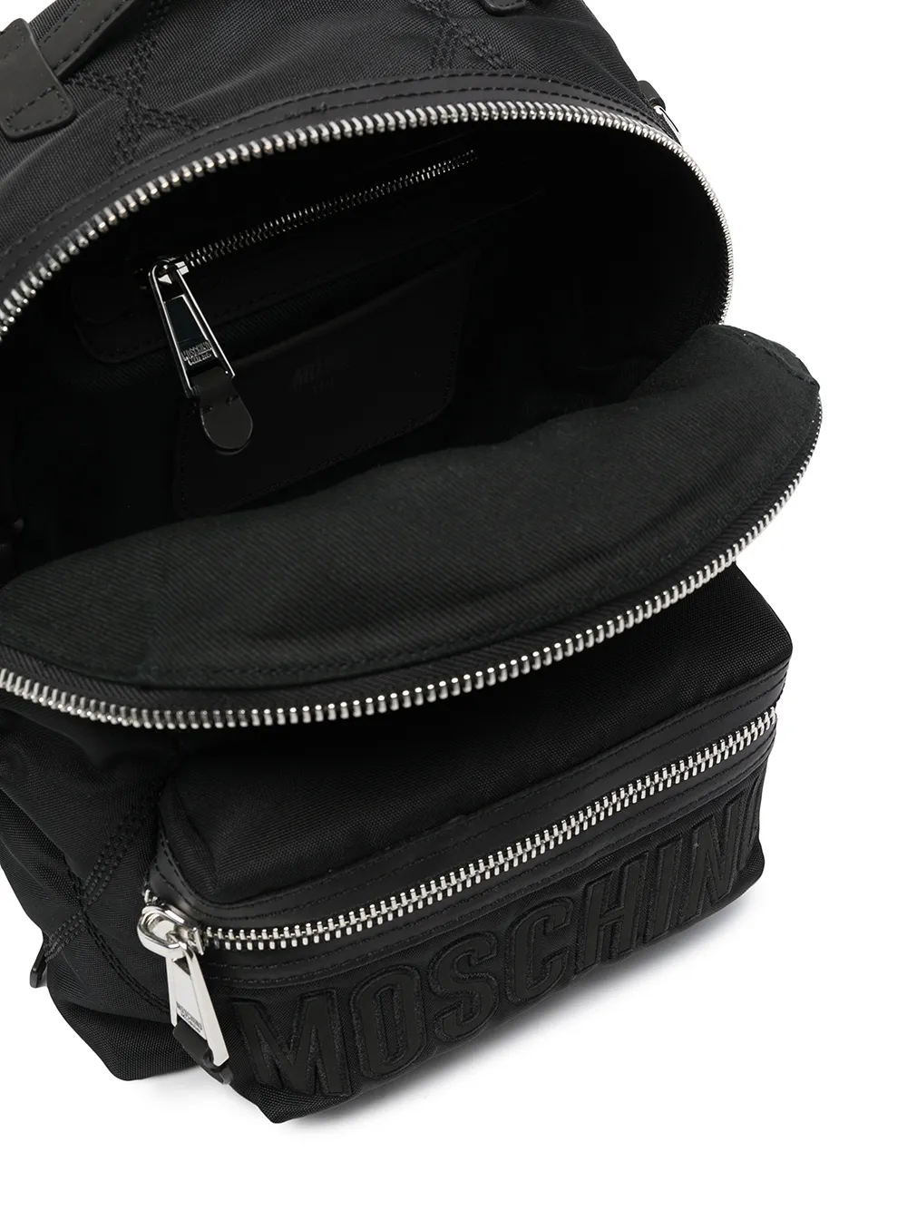 фото Moschino рюкзак с тисненым логотипом