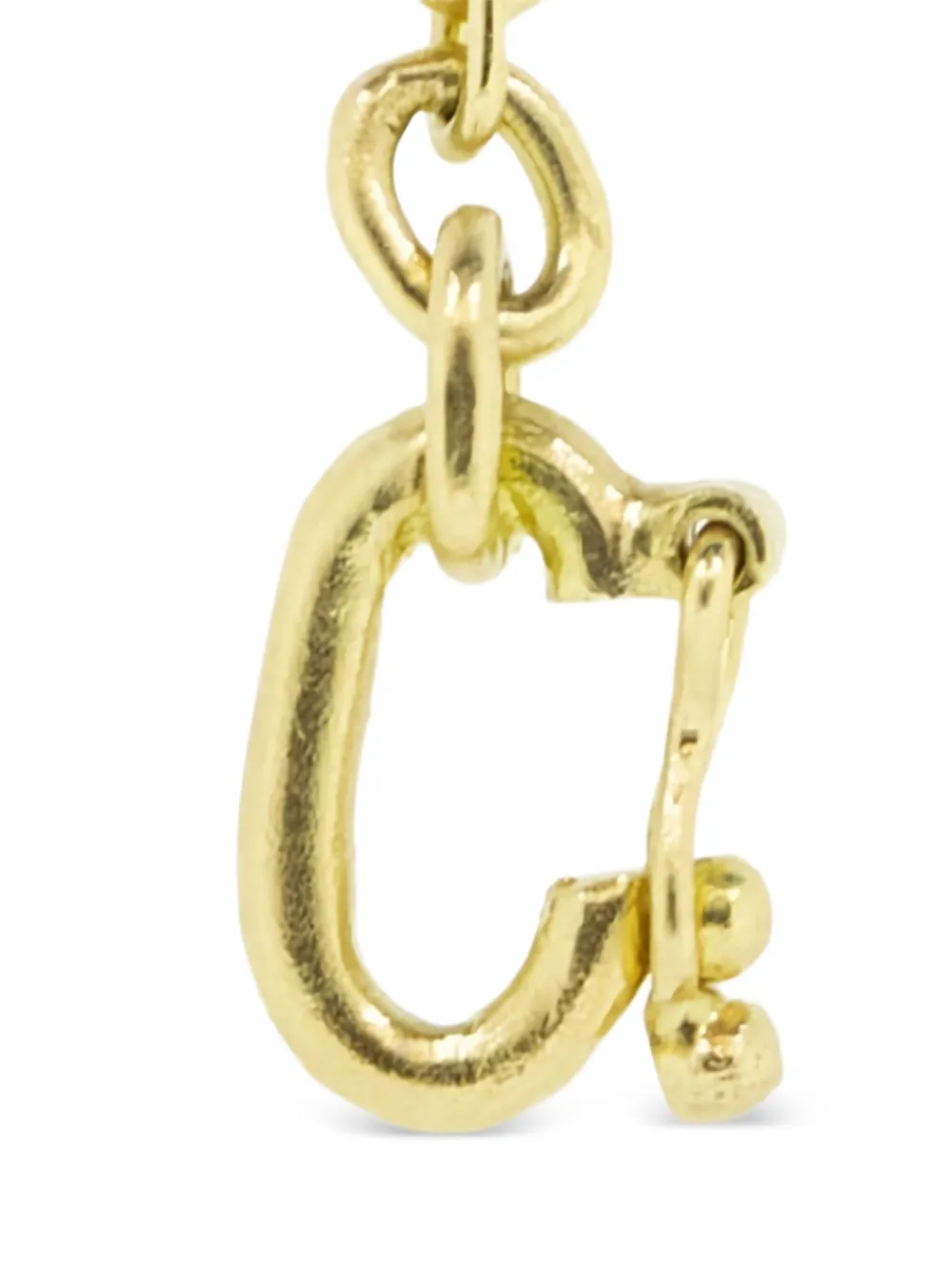 Irene Neuwirth extensor de cadena con letra C en oro amarillo de 18kt | Image 2