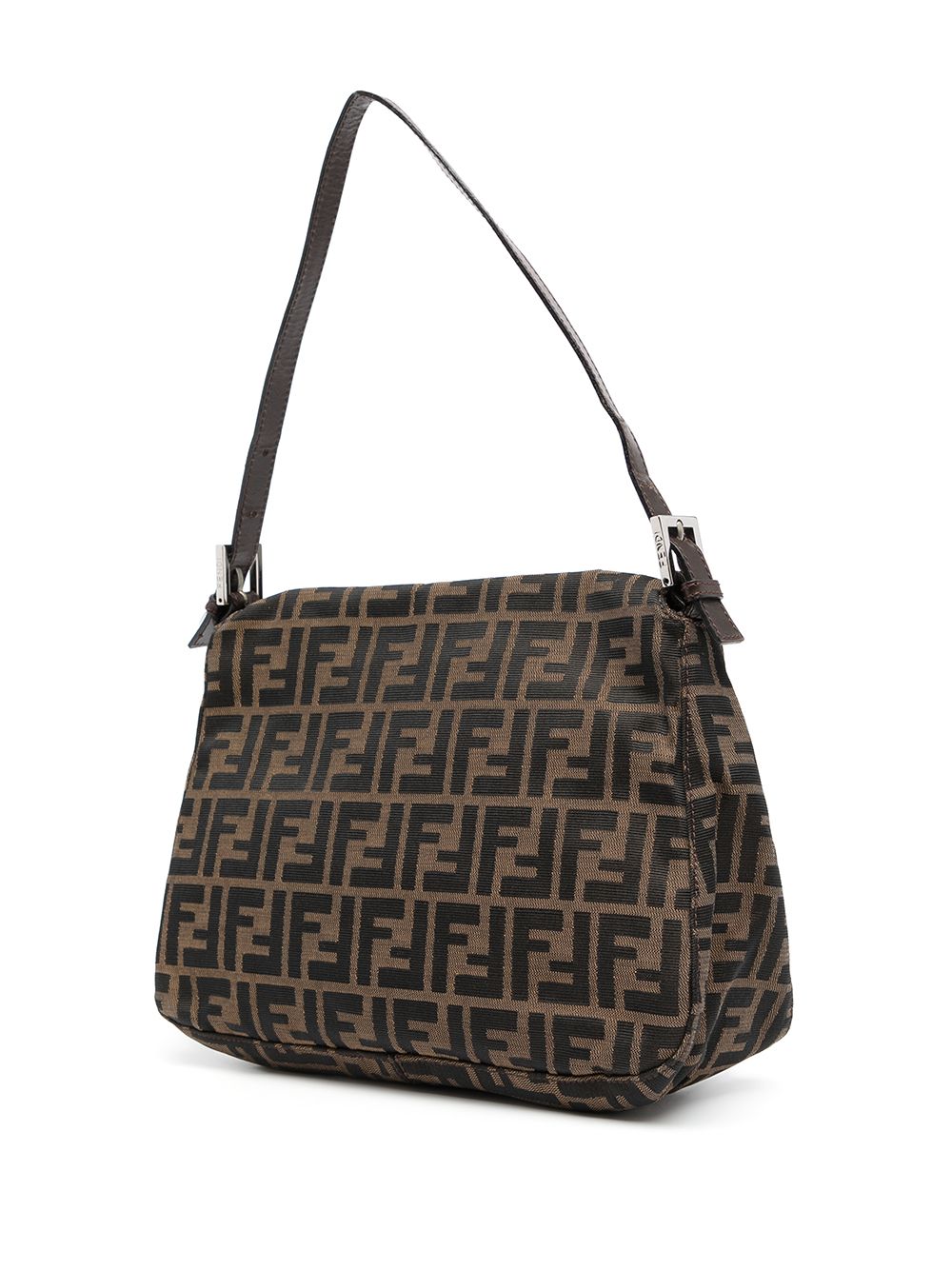 фото Fendi pre-owned сумка на плечо mamma baguette с узором zucca