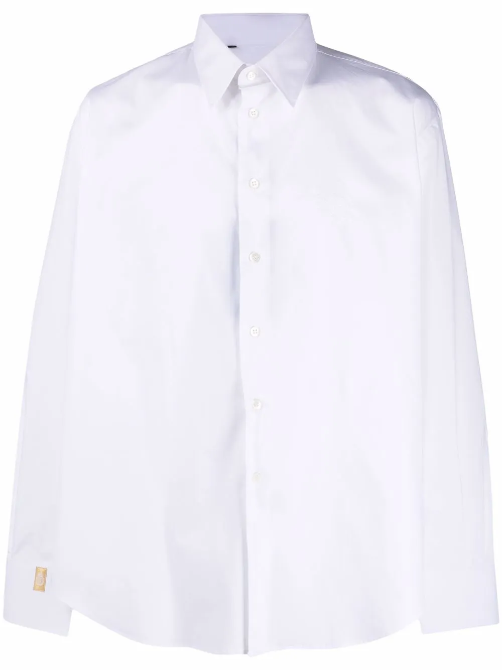 

Billionaire camisa con logo bordado - Blanco