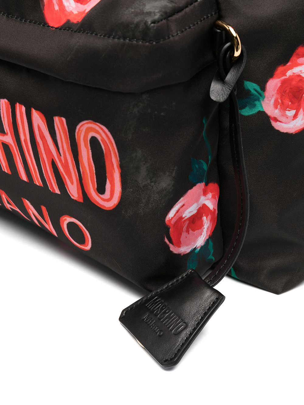 фото Moschino рюкзак с логотипом double question mark