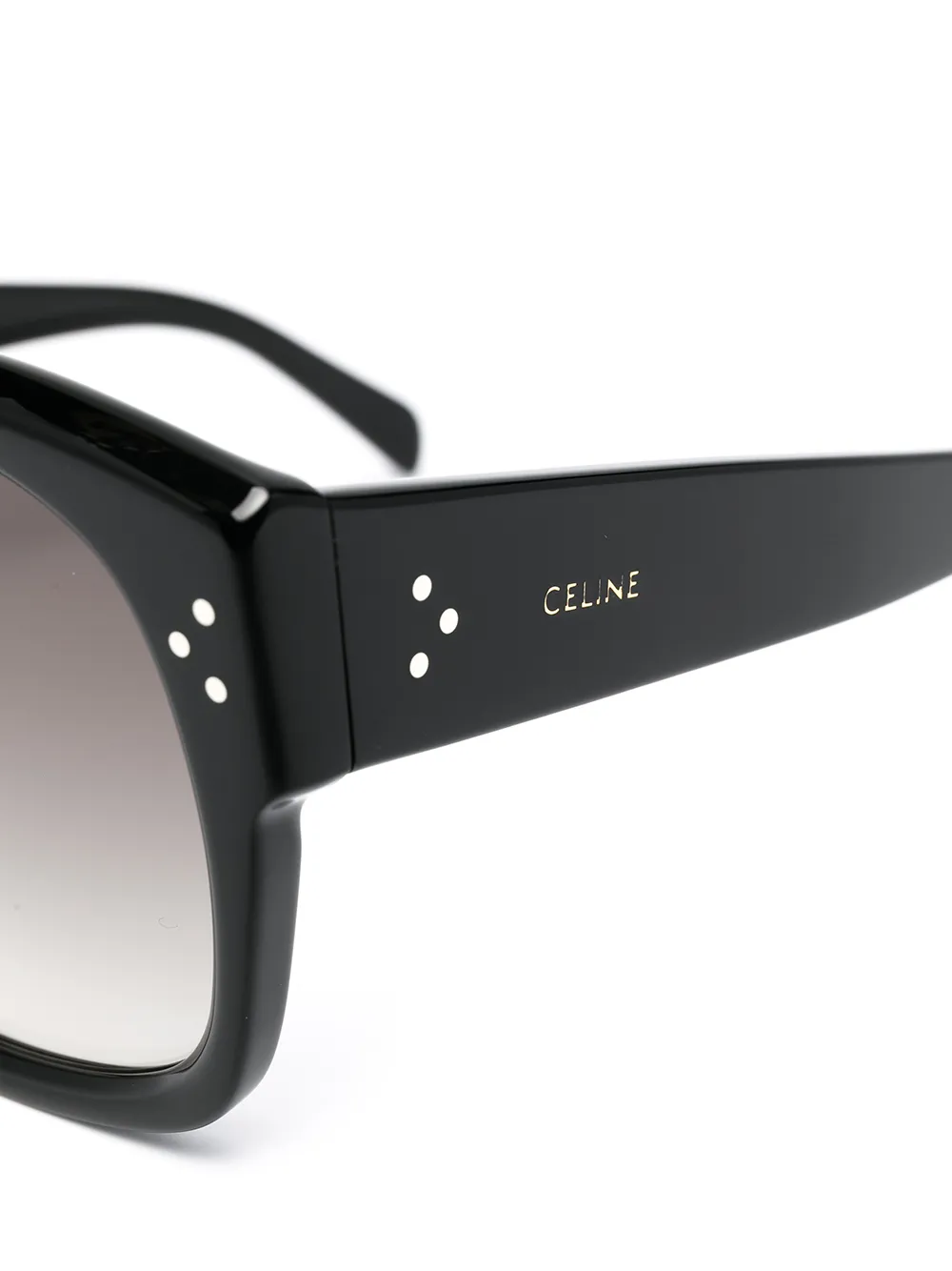 фото Celine eyewear солнцезащитные очки с градиентными линзами