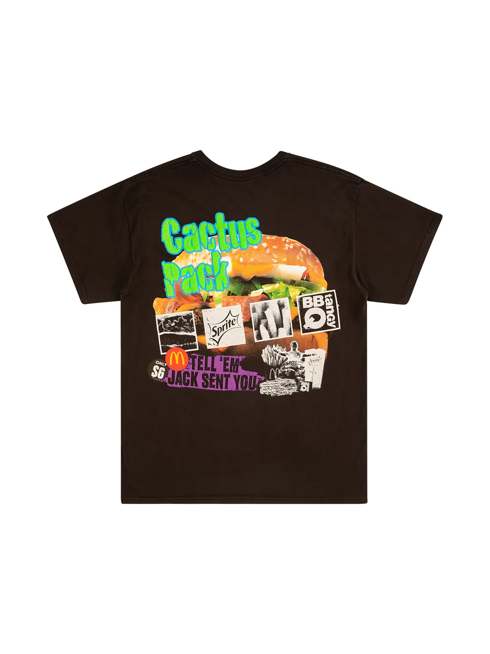 фото Travis scott astroworld футболка cactus pack promo из коллаборации с mcdonalds