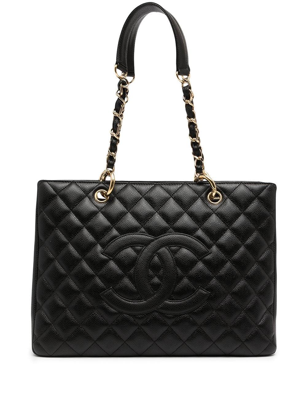 фото Chanel pre-owned стеганая сумка-тоут grand shopping 2013-го года