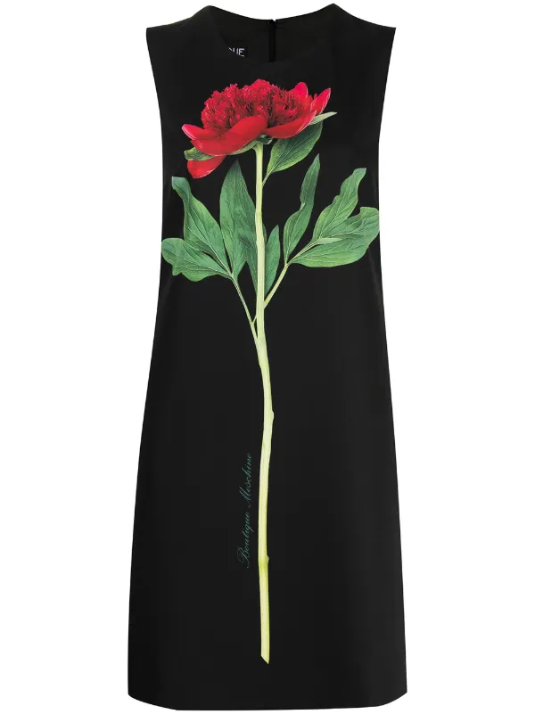 moschino flower dress