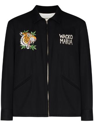 WACKO MARIA x Tim Lehi Vietnam tiger-embroidered Shirt Jacket