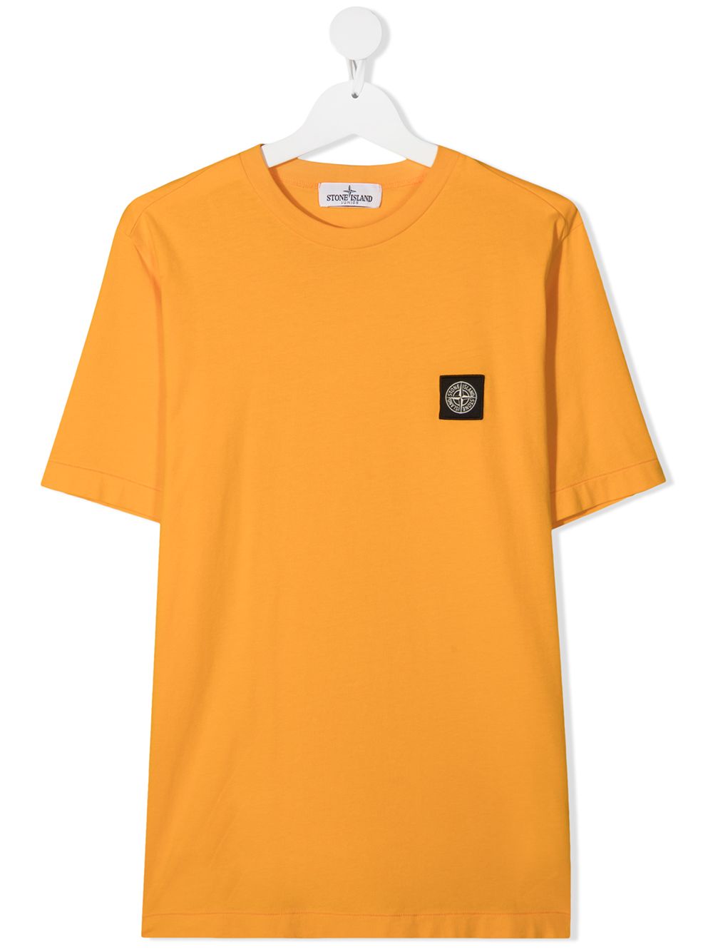 фото Stone island junior футболка с нашивкой-логотипом