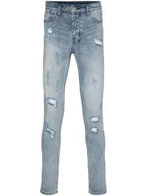 Mens designer hot sale blue jeans