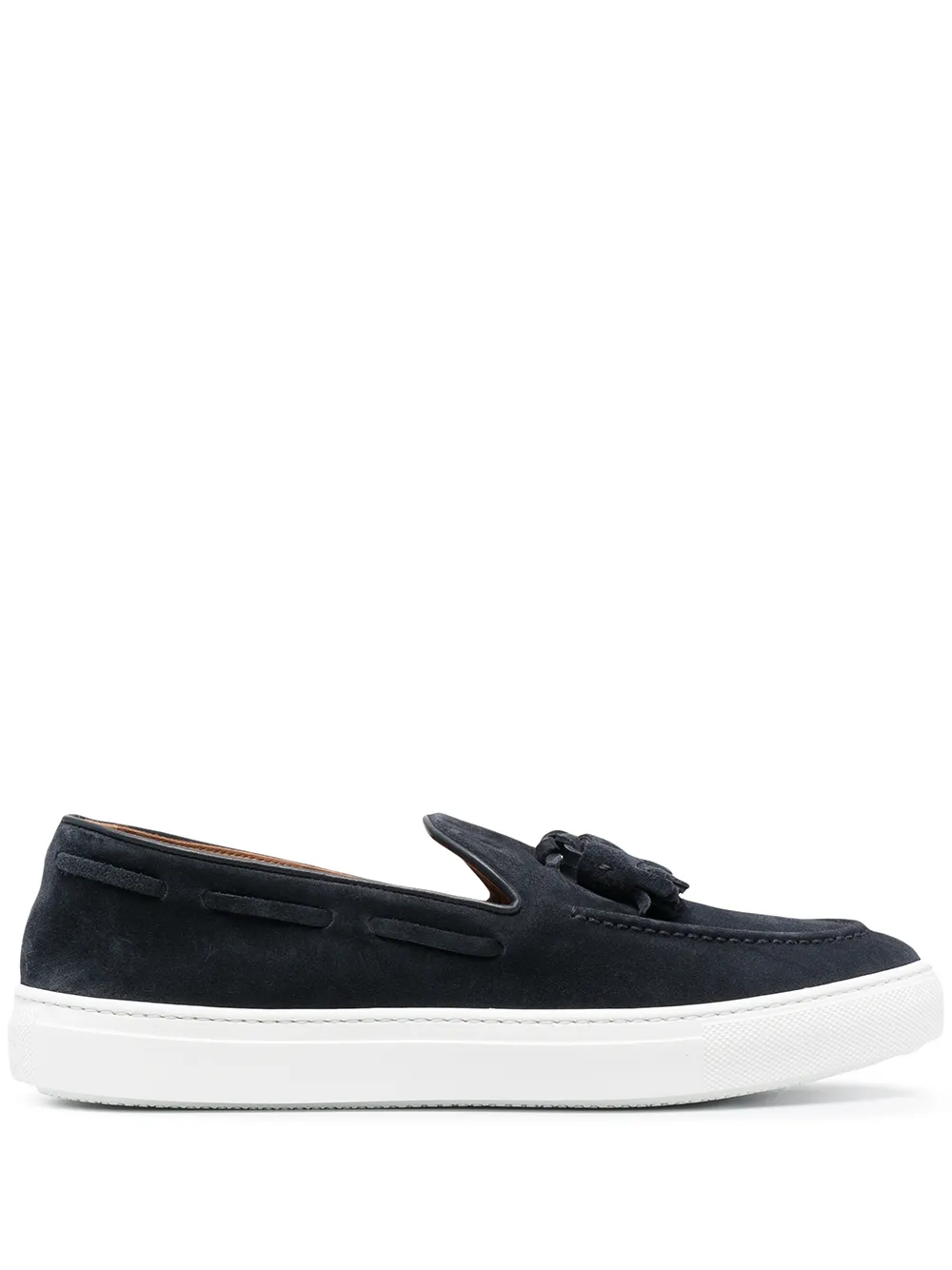 Fratelli Rossetti front tassel loafers | Blue | Image 1