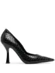 Image 1 of Just Cavalli crocodile-effect pumps