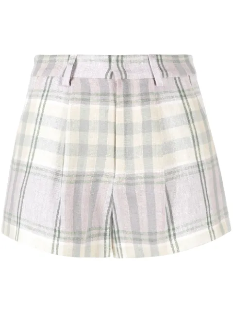 MARANT ÉTOILE shorts a cuadros