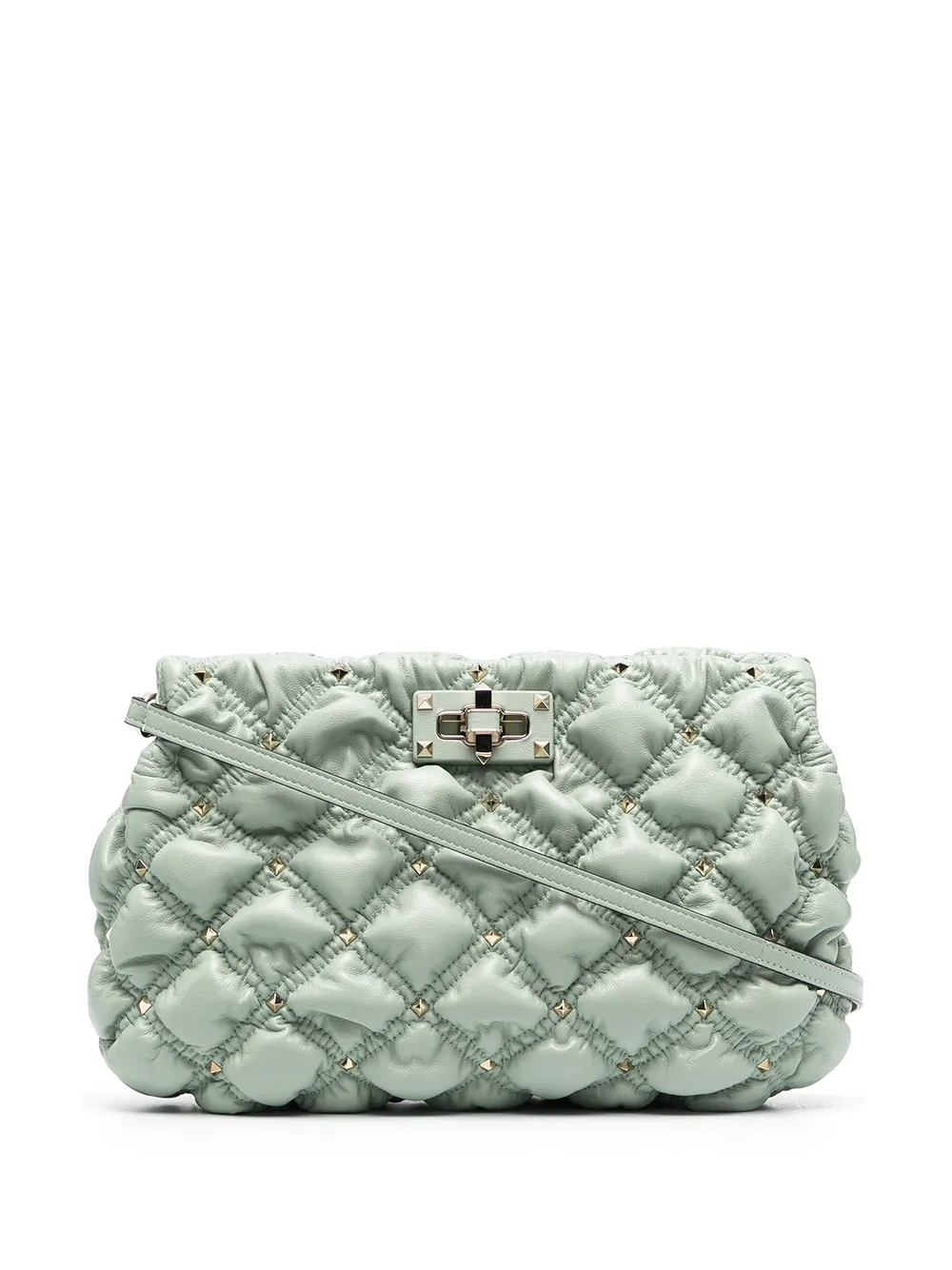 Valentino Garavani SpikeMe Rockstud Clutch Bag - Farfetch