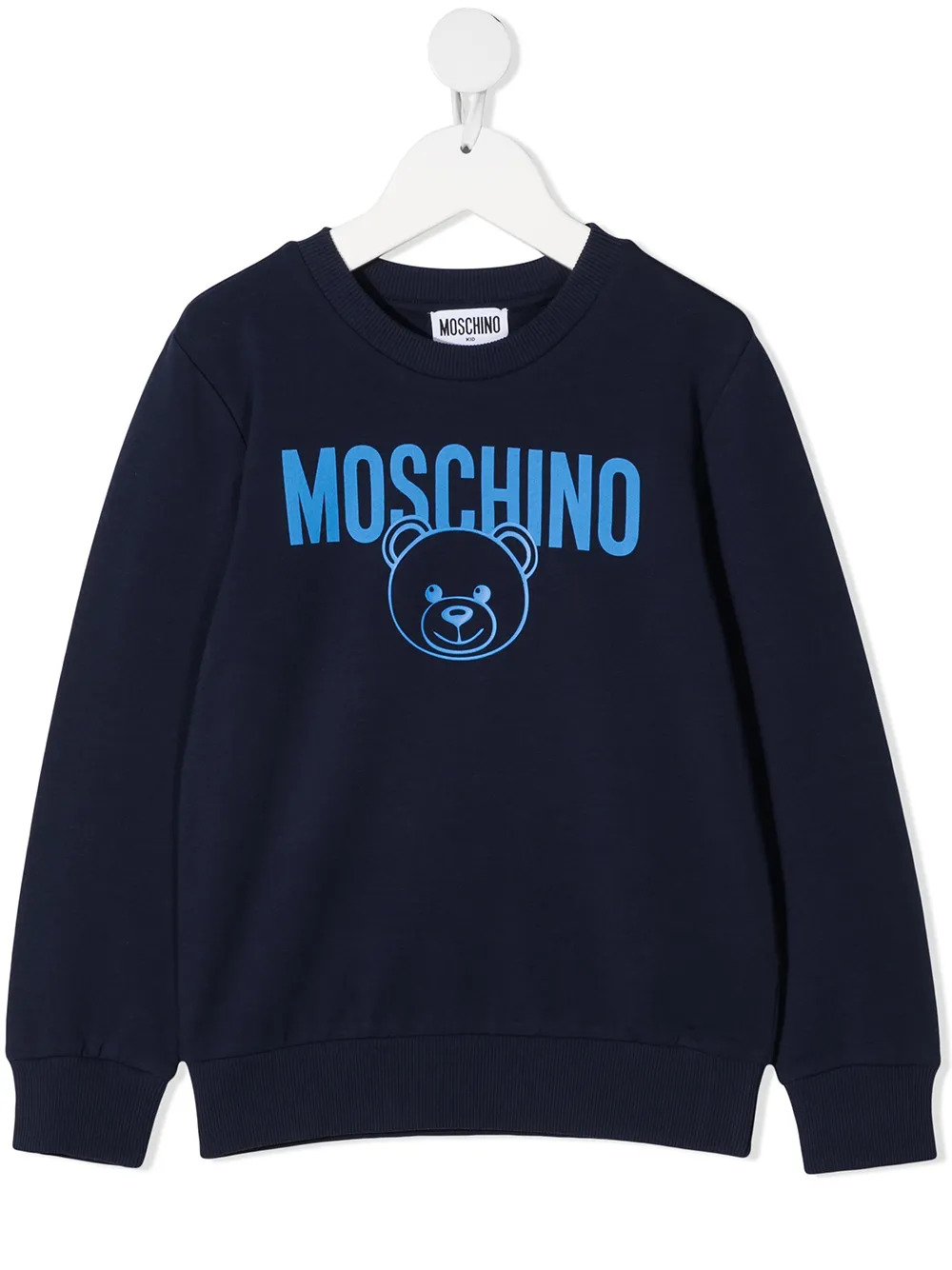 фото Moschino kids толстовка с логотипом