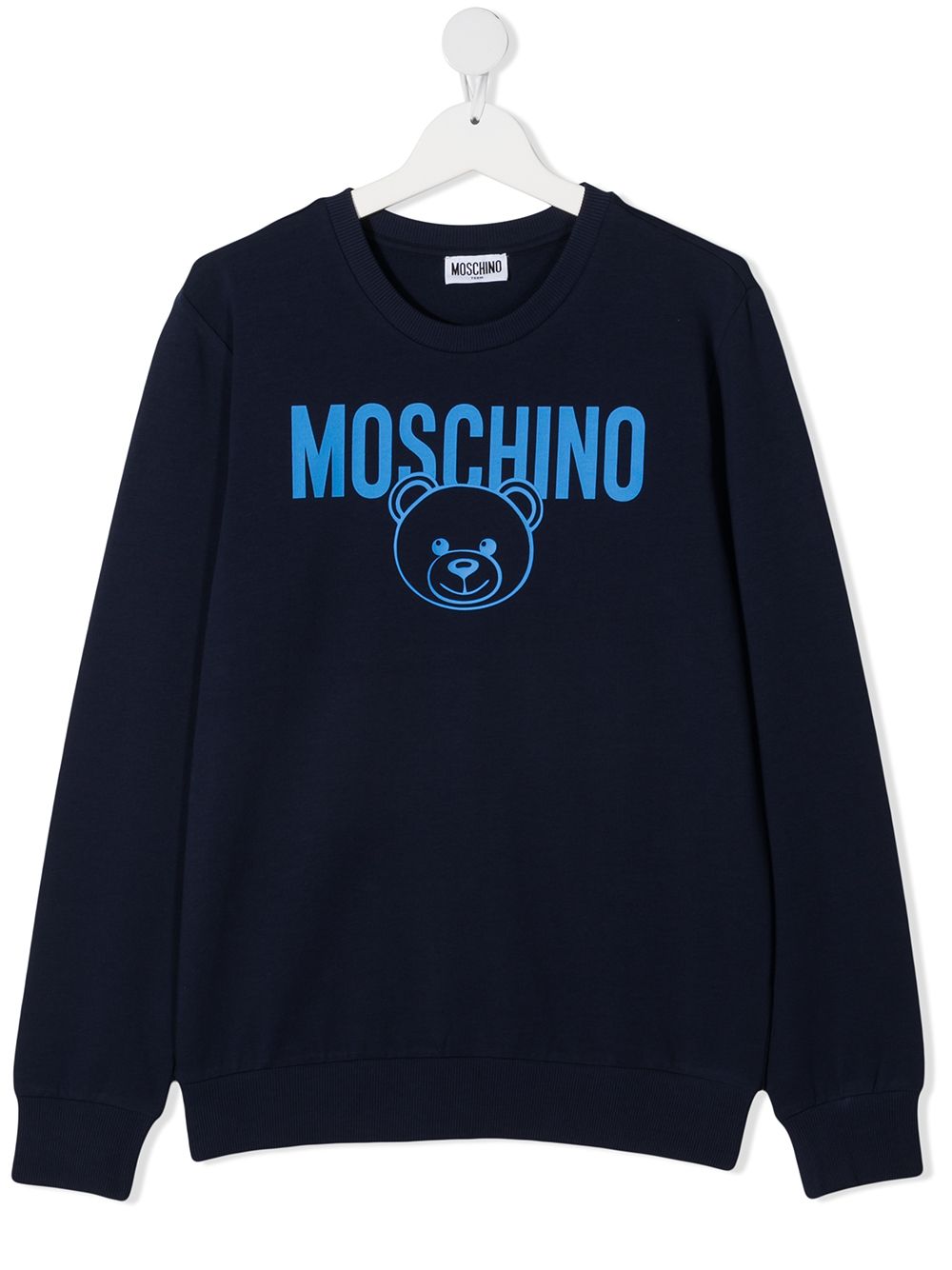 фото Moschino kids толстовка с логотипом