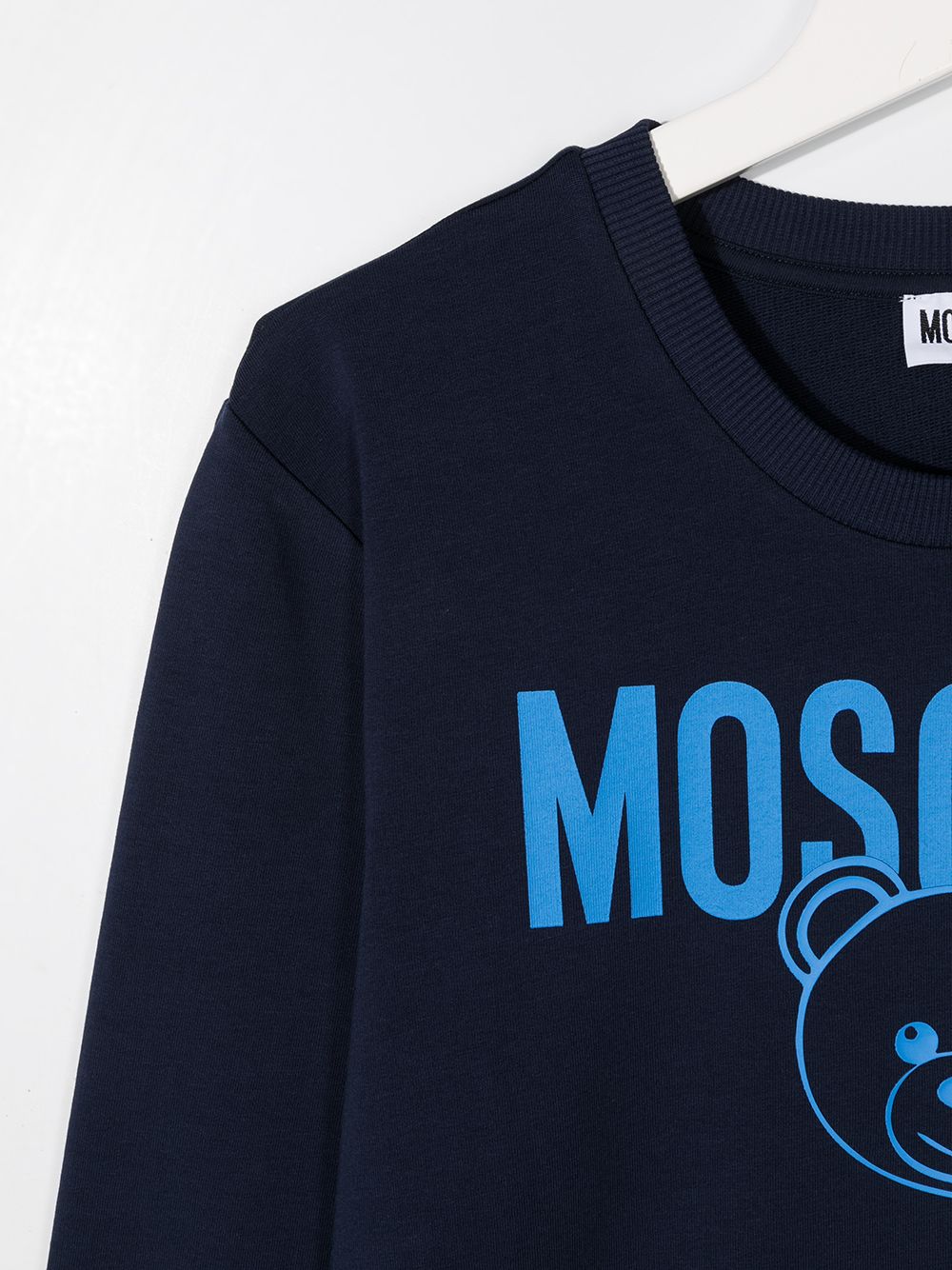 фото Moschino kids толстовка с логотипом