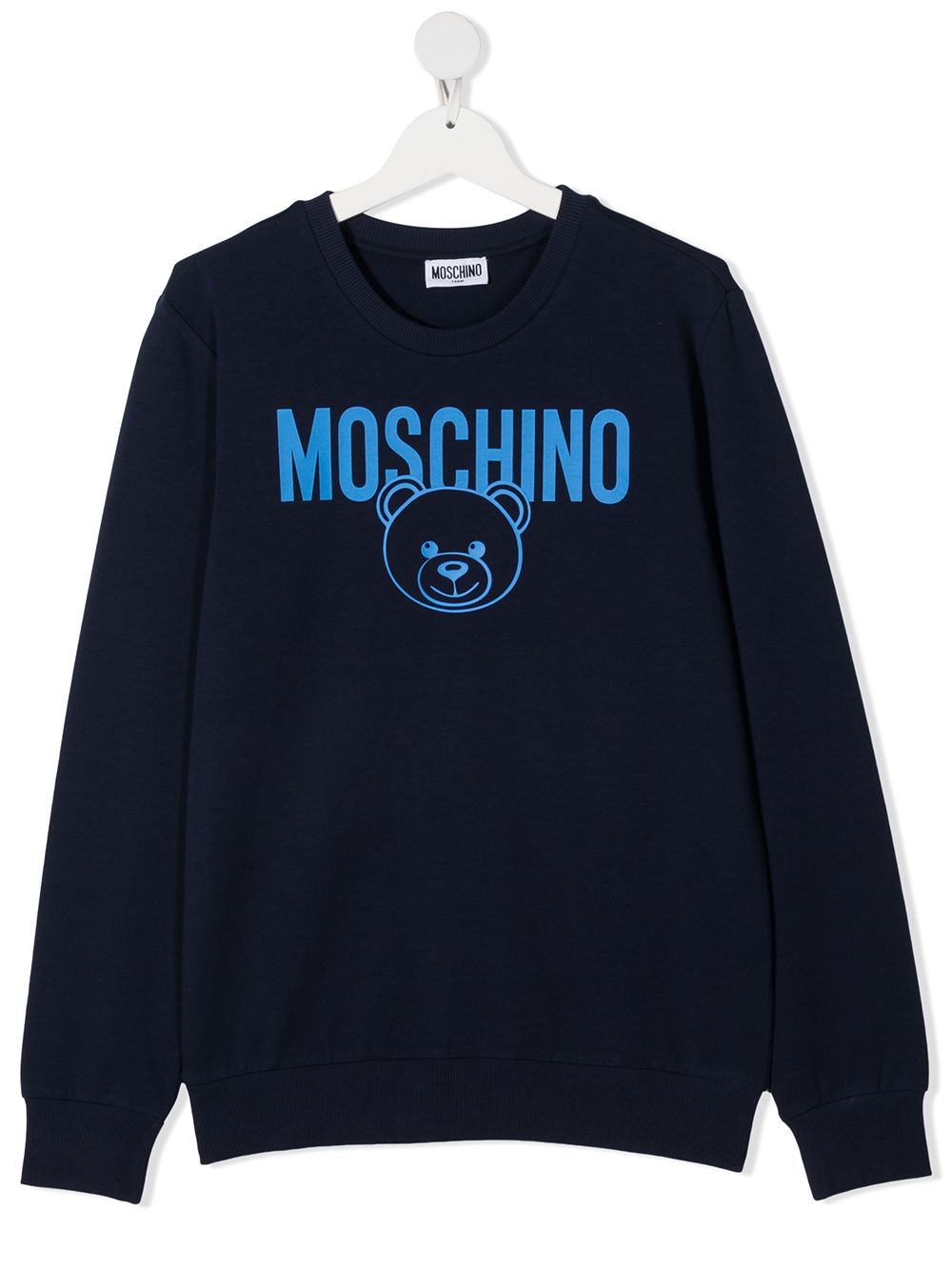 фото Moschino kids толстовка с логотипом