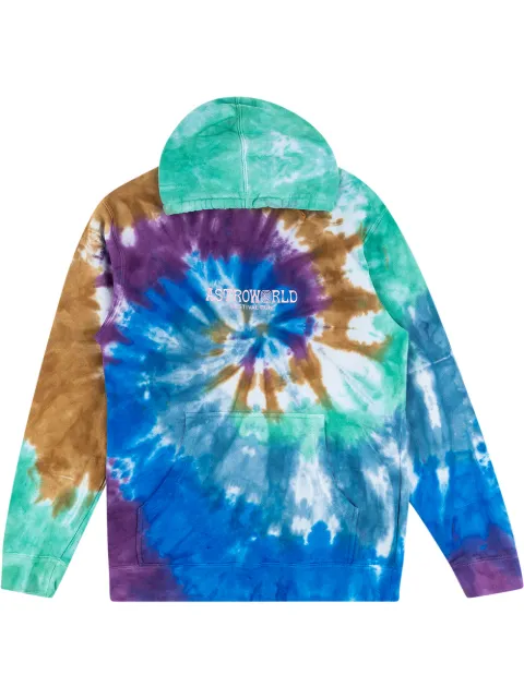 astroworld hoodie tie dye