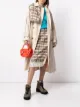 Image 2 of MSGM tweed panel trench coat