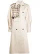 Image 1 of MSGM tweed panel trench coat