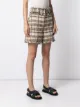 MSGM frayed tweed shorts