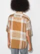 Lemaire check-pattern short-sleeve shirt