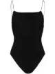 Image 1 of Totême smocked-details swimsuit