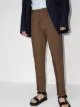 Image 2 of Ermenegildo Zegna tapered drawstring tailored trousers