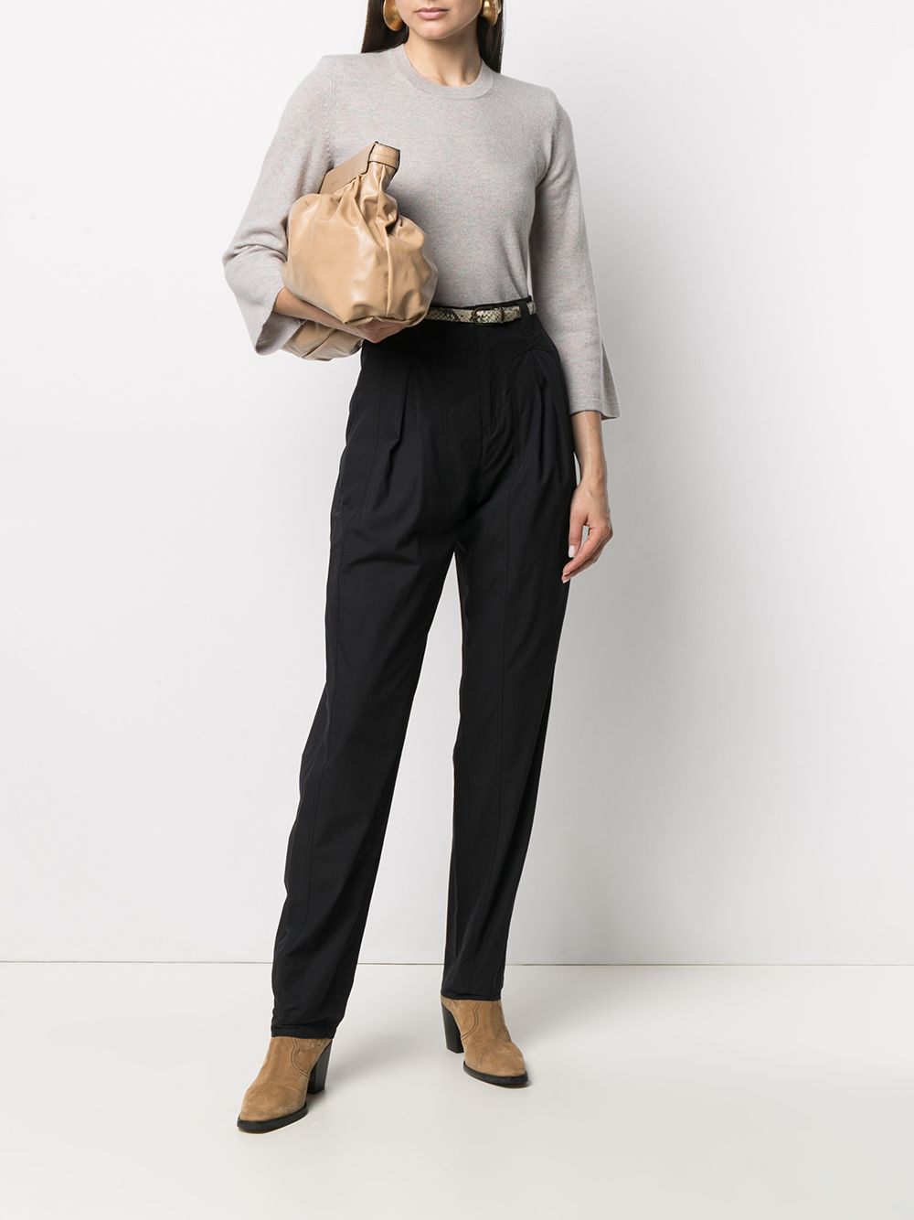 фото Isabel marant брюки kilandy с завышенной талией
