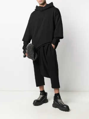 Black Comme des Garcons 　バルーンパンツ POLYESTER BALLOON PANTS BLACK - COMME des GARÇONS HOMME PLUS