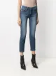 7 For All Mankind cropped skinny jeans
