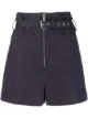 Image 1 of Isabel Marant Étoile paperbag-waist belted shorts