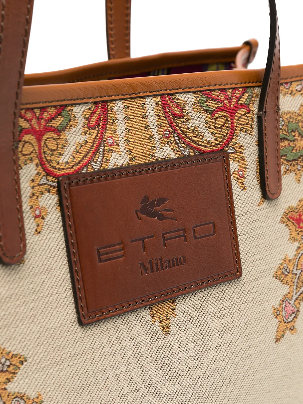 фото Etro сумка на плечо с узором пейсли
