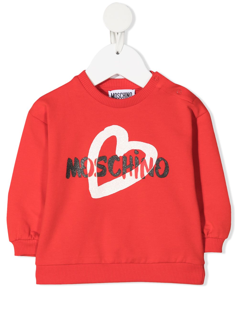 фото Moschino kids толстовка с логотипом