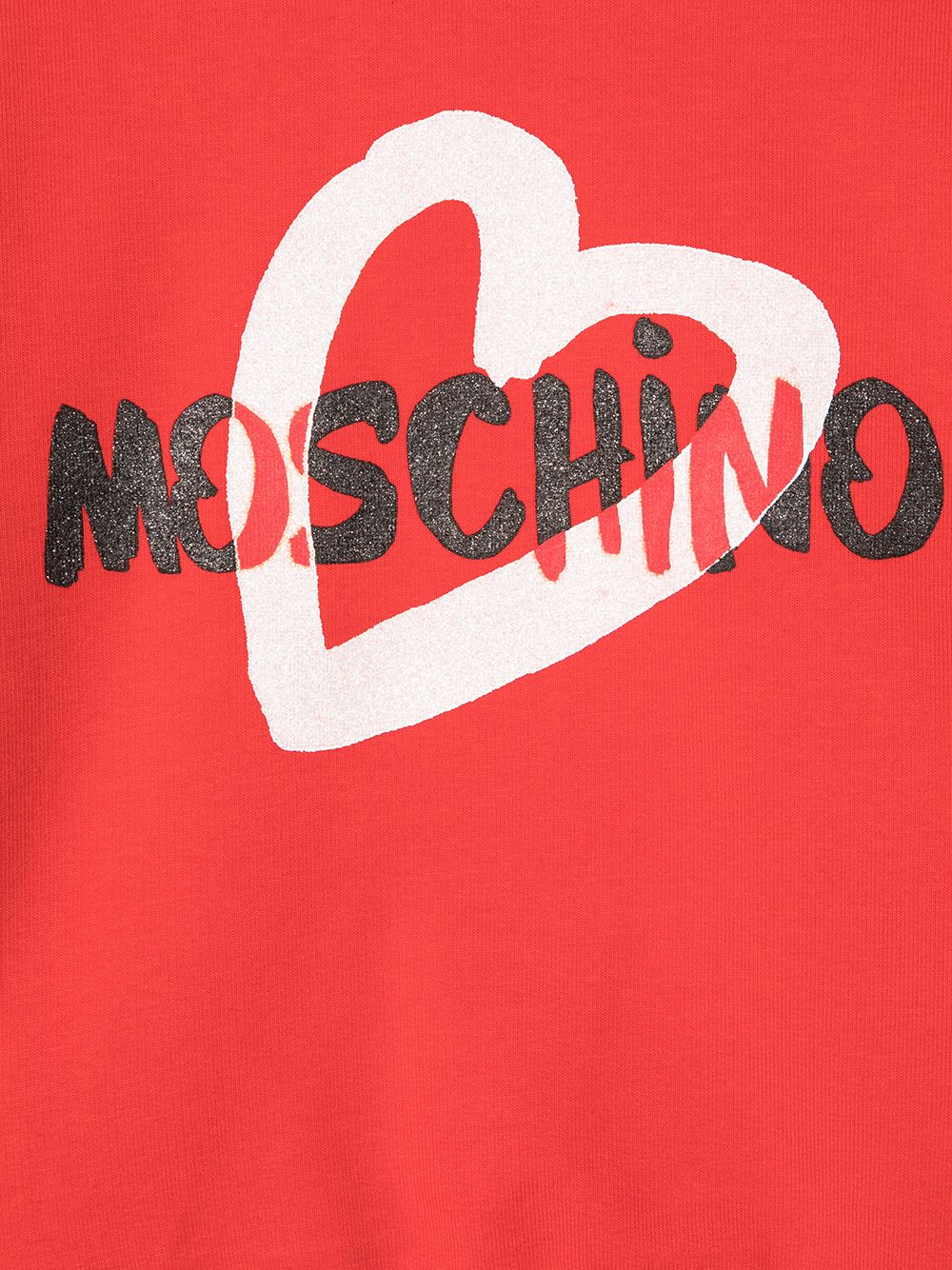 фото Moschino kids толстовка с логотипом