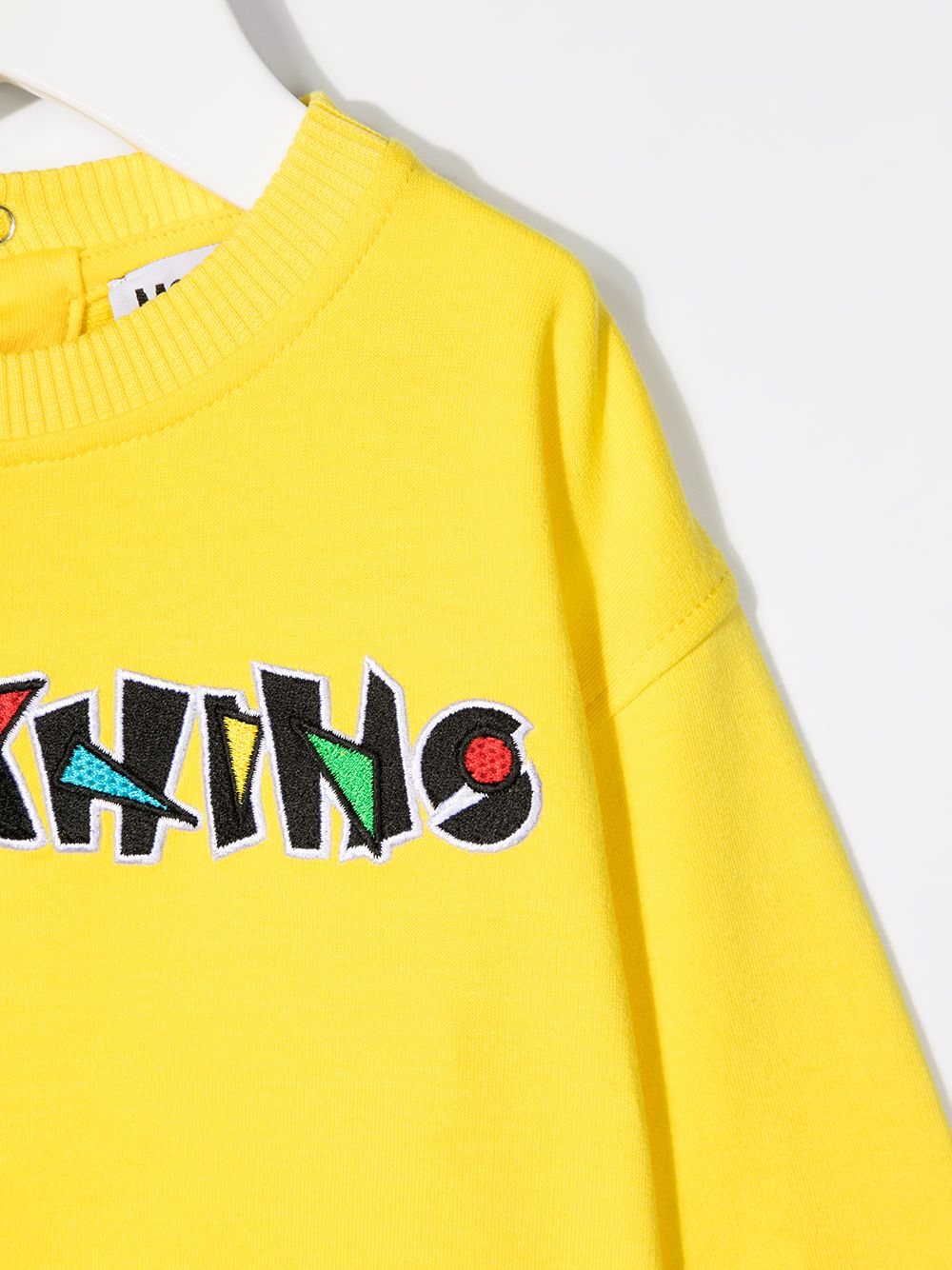 фото Moschino kids толстовка с вышитым логотипом