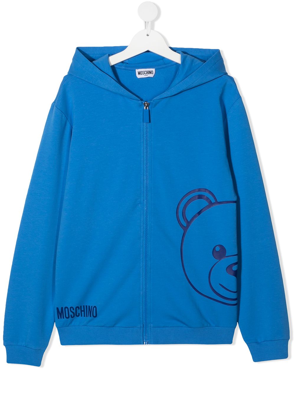 фото Moschino kids худи с принтом teddy bear