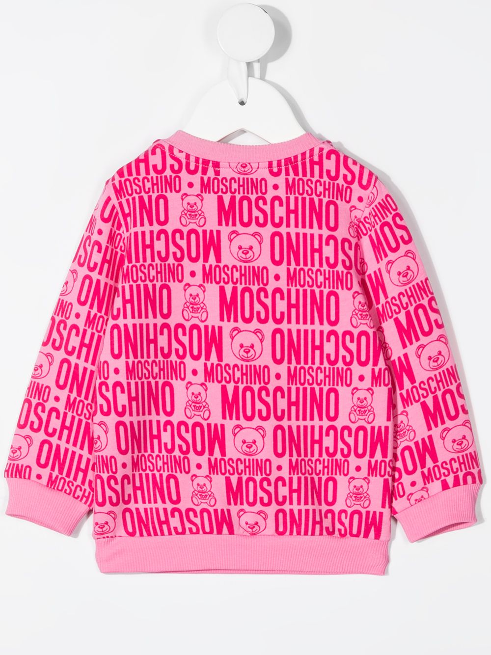 фото Moschino kids толстовка с логотипом