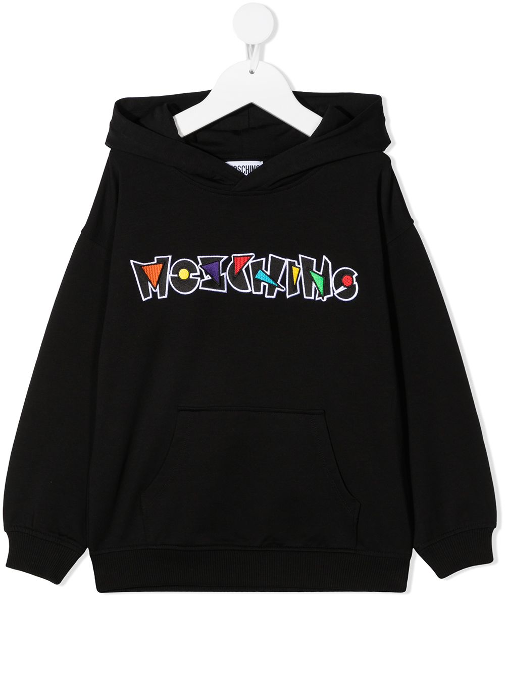 фото Moschino kids худи с вышитым логотипом