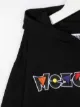 Moschino Kids embroidered-logo hoodie
