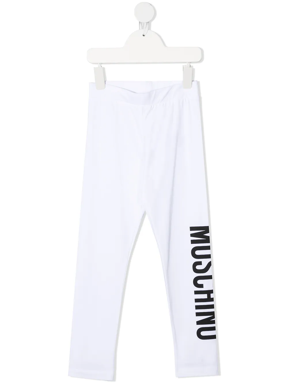 Image 1 of Moschino Kids logo-print leggings