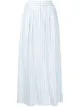Image 1 of Rosetta Getty striped cotton maxi skirt