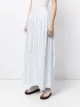 Rosetta Getty striped cotton maxi skirt