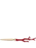 L'Objet Coral letter opener - Red